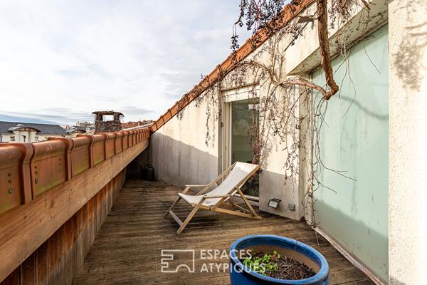 Maison d’architecte et son jardin exposé sud au coeur de Malakoff