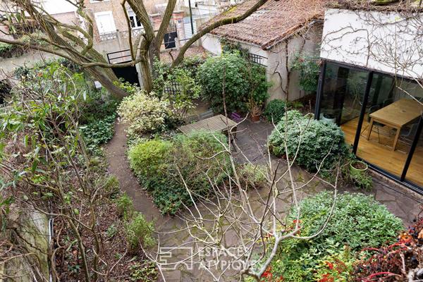 Maison d’architecte et son jardin exposé sud au coeur de Malakoff