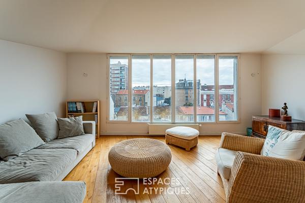 Maison d’architecte et son jardin exposé sud au coeur de Malakoff