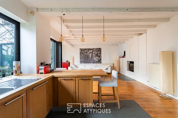 Maison d’architecte et son jardin exposé sud au coeur de Malakoff