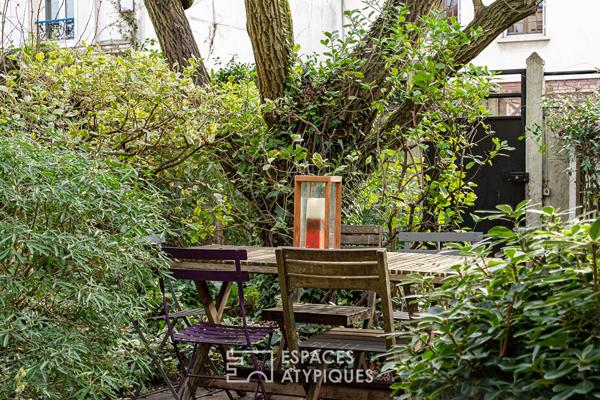 Maison d’architecte et son jardin exposé sud au coeur de Malakoff