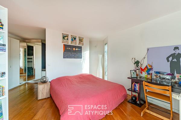 Maison d’architecte et son jardin exposé sud au coeur de Malakoff