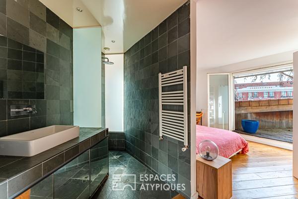 Maison d’architecte et son jardin exposé sud au coeur de Malakoff