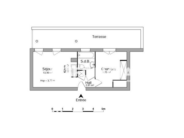 Location Appartement 2 pièces 30.5 m² - RESIDENCE LE CARILLON Saint Jean De Braye 45800