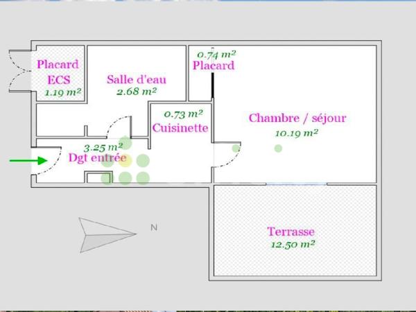 Appartement
         1 pièce
        - 18 m² Exclusivité 162 000 € *