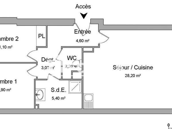 Location Appartement 3 pièces 66.4 m² - RESIDENCE LE LUMINA BAT D2 Toulon 83000