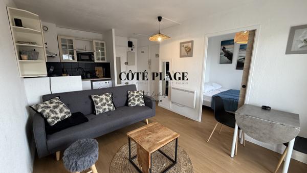 Vaux-sur-Mer (17640) VAUX PONTAILLAC APPARTEMENT 2 PIECES AVEC BALCON 50M PLAGE au prix de 197.000€ FAI