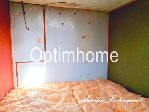 Maison à rafraîchir avec un atelier, un garage et terrain à Douzy