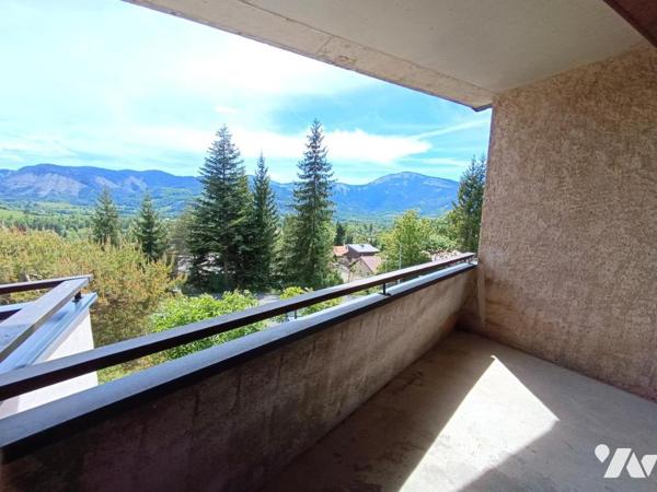 Vente appartement T2 avec terrasse SEYNE