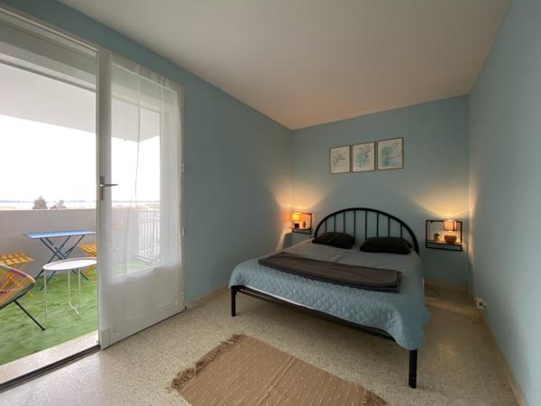 Appartement 3 pièces et bacon avec vue dégagée sur les salins du midi Le Grau-du-Roi (30240)