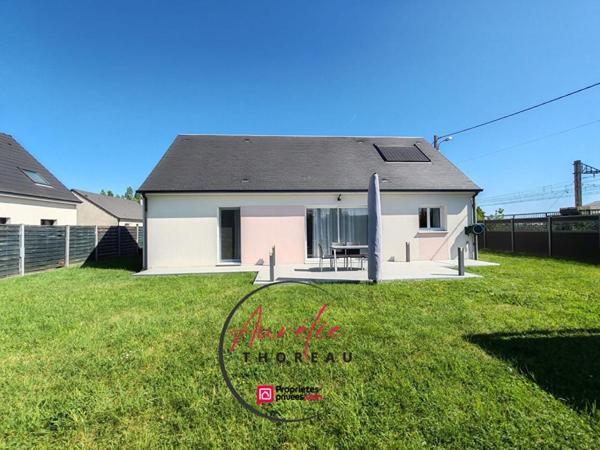 Maison de plain pieds, 3 chambres, jardin
