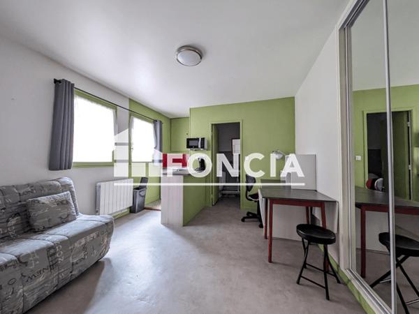 Location Studio meublé 18.27 m² - 23 RUE COIGNEBERT Rouen 76000