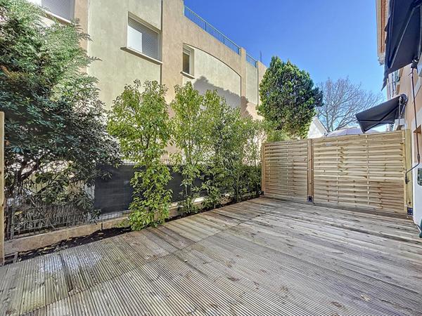 Vallauris - T2 25m² - Jardin 20m² - Cave - Calme
