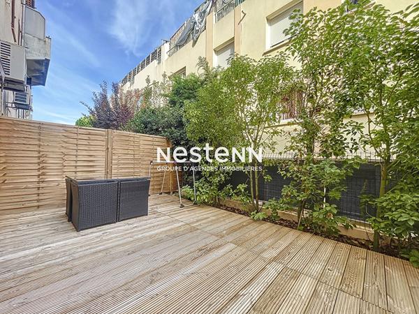 Vallauris - T2 25m² - Jardin 20m² - Cave - Calme