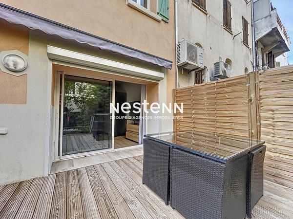 Vallauris - T2 25m² - Jardin 20m² - Cave - Calme
