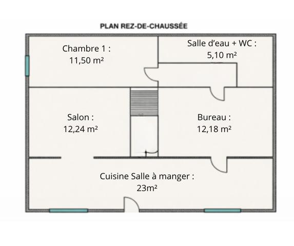 Maison
         5 pièces
        - 112 m² 190 000 € *