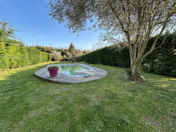 St-Porquier- Maison 5 pièces 108 m² avec piscine, dépendance, terrain 1484 m²