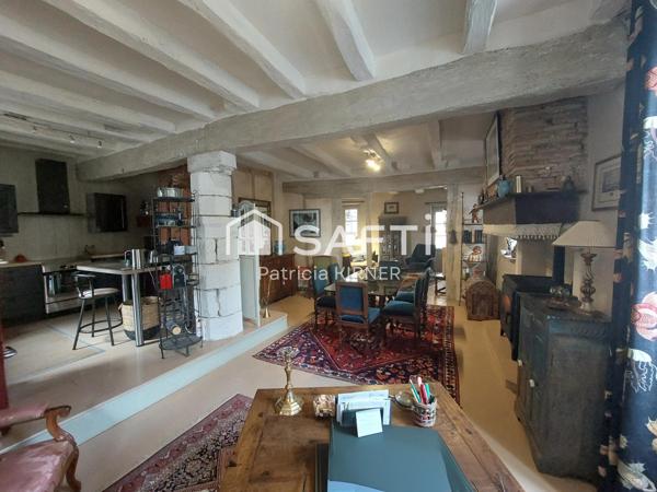 Magnifique maison de village en pierre de 127m².