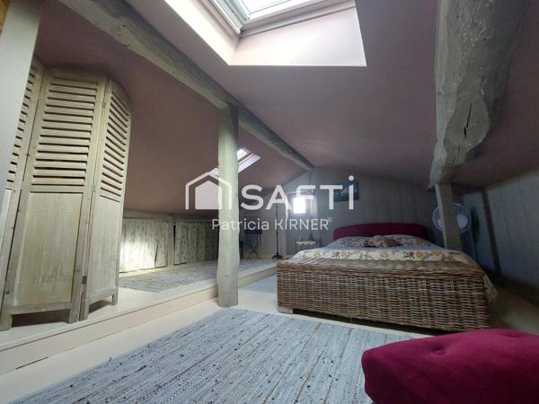 Magnifique maison de village en pierre de 127m².