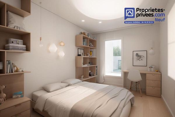 95 m2 - 3 chambres et terrasse de 30 m2