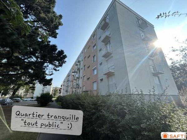 Appartement lumineux et spacieux au rez de chaussée sur- élevé , 77m2 petite copropriété tranquille