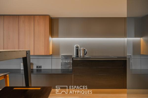 Magnifique duplex d’architecte avec terrasse en centre ville