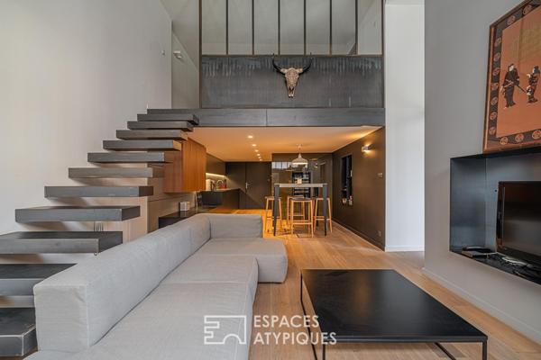 Magnifique duplex d’architecte avec terrasse en centre ville