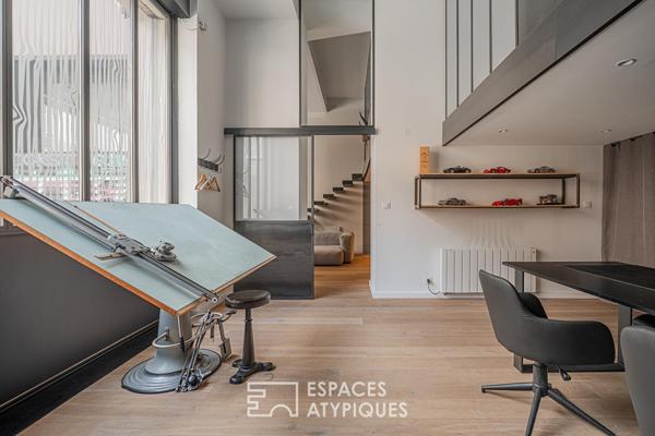Magnifique duplex d’architecte avec terrasse en centre ville