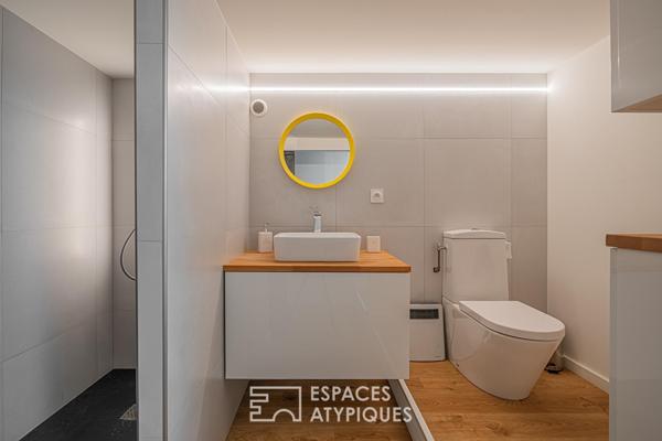 Magnifique duplex d’architecte avec terrasse en centre ville