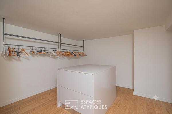 Magnifique duplex d’architecte avec terrasse en centre ville