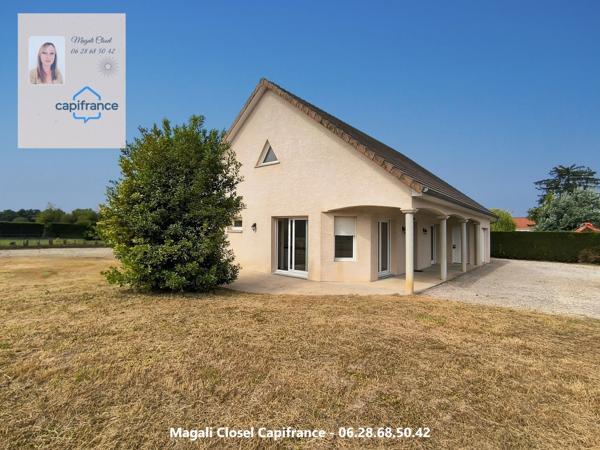 Maison 3 chambres , 5 pièces Pierre de Bresse - 1200m2 de terrain