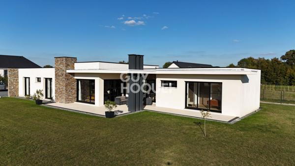 Superbe maison contemporaine de plain-pied.