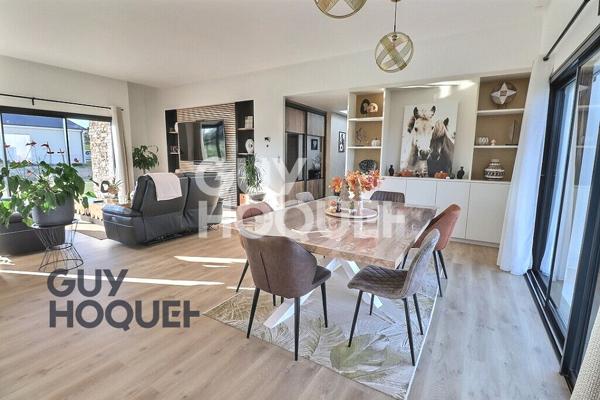 Superbe maison contemporaine de plain-pied.