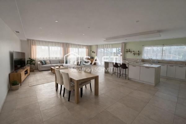 Villa 200 m² sur 1000 m², piscine, garage, solaire