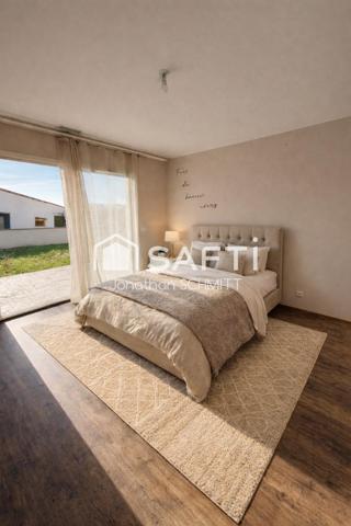 Villa 200 m² sur 1000 m², piscine, garage, solaire