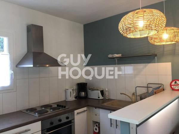 Appartement meublé dans partie de Mas avec place de parking terrasse et jardin.