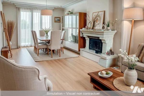 Dans  un environnement calme, sans vis-à-vis, à proximité immédiate de l'axe Rennes / Saint-Mal...