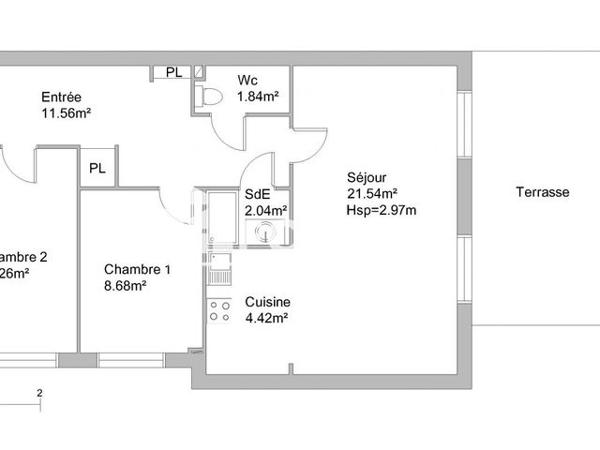 Location Appartement 3 pièces 62.07 m² - 24 RUE ALSACE LORRAINE Poitiers 86000