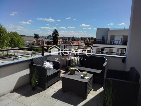 Beau 3 pièces avec terrasse résidence calme et verdoyante