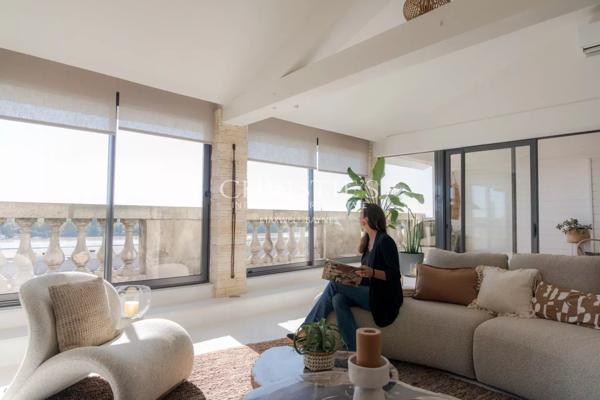 Chartrons – Appartement d’exception – Duplex- 3ème et dernier étage avec ascenseur et vue unique sur la Garonne