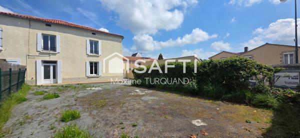 Maison 179m², 4 chambres + 1 bureau, 460m² de terrain.