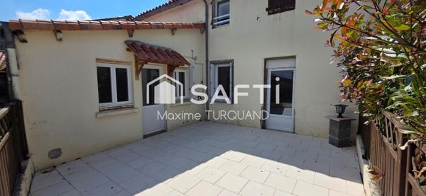 Maison 179m², 4 chambres + 1 bureau, 460m² de terrain.