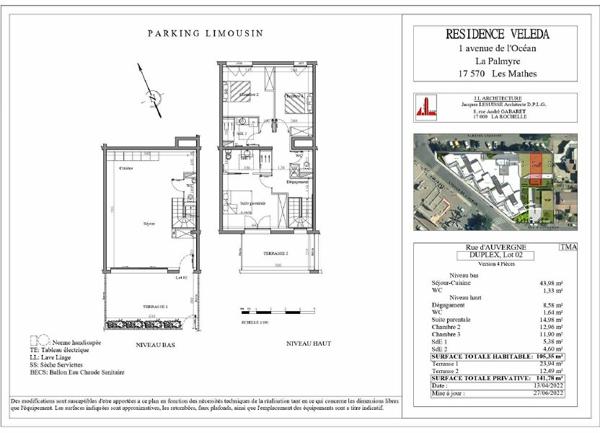 Maison à vendre    5 pièces •  Les Mathes