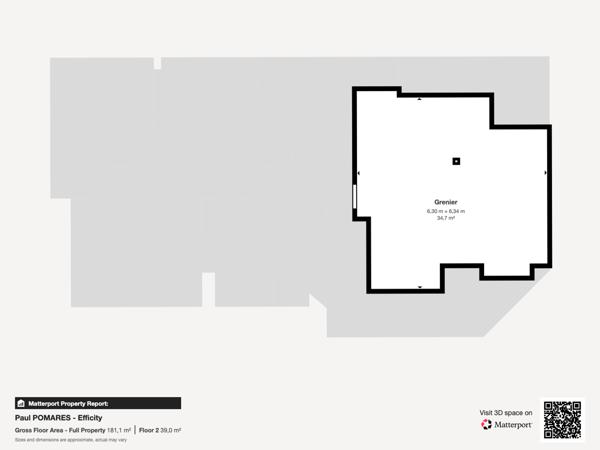 Maison 6 pièces - 158 m² Exclusivité efficity