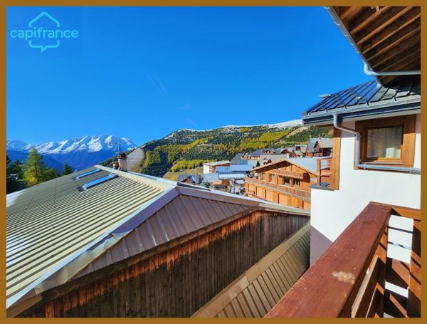 Appartement à vendre à l’Alpe d’Huez – T3 cabine de 84 m² avec terrasse de 10 m² et parking