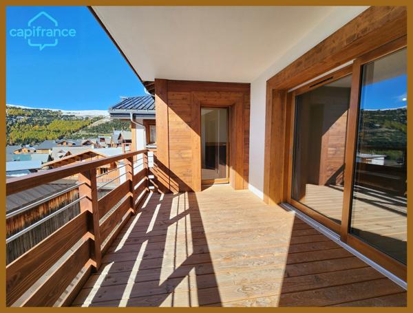 Appartement à vendre à l’Alpe d’Huez – T3 cabine de 84 m² avec terrasse de 10 m² et parking