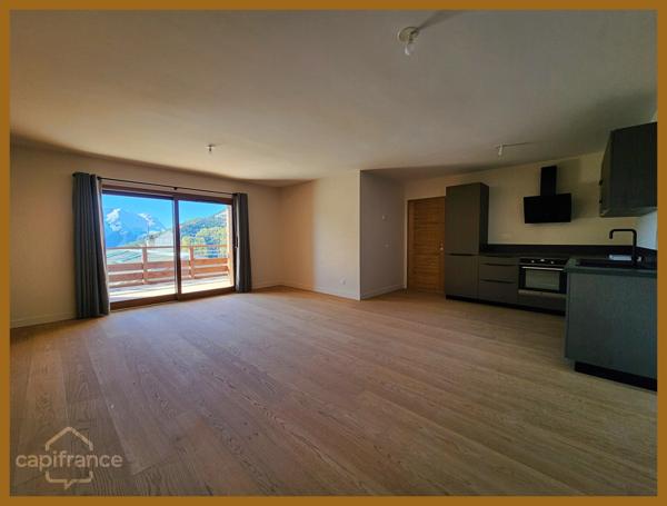 Appartement à vendre à l’Alpe d’Huez – T3 cabine de 84 m² avec terrasse de 10 m² et parking