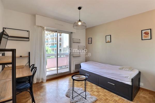 Appartement meublé 1 pièce avec terrasse