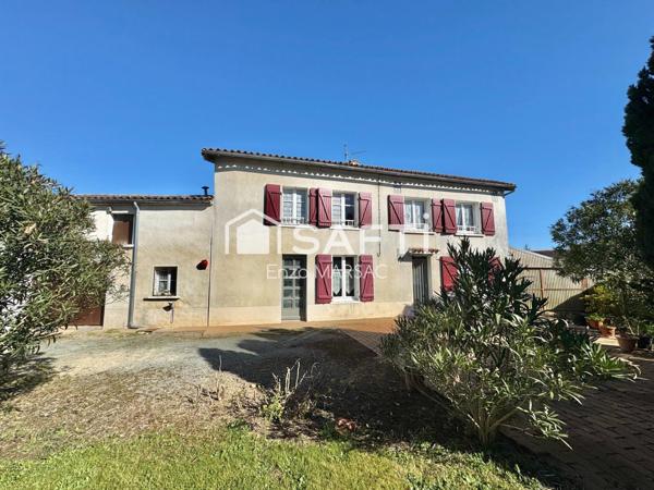 MAISON EN PIERRE 4 CHAMBRES AVEC JARDIN ET GARAGE AUX PORTES DE NIORT