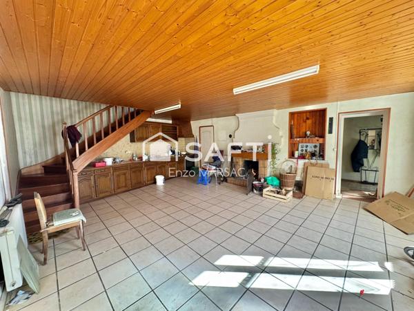 MAISON EN PIERRE 4 CHAMBRES AVEC JARDIN ET GARAGE AUX PORTES DE NIORT